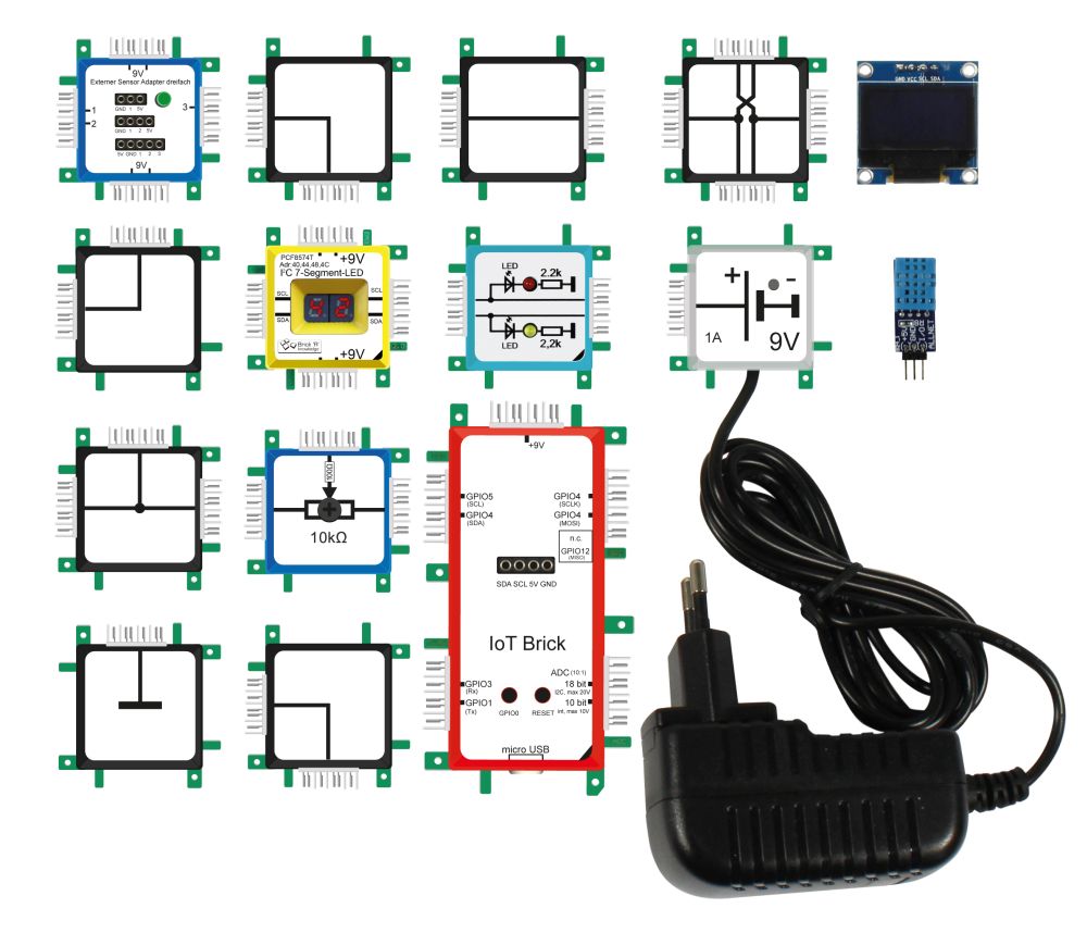 ALLNET Brick'R'knowledge Set IoT "Internet of Things  (Inglese/Inglese)